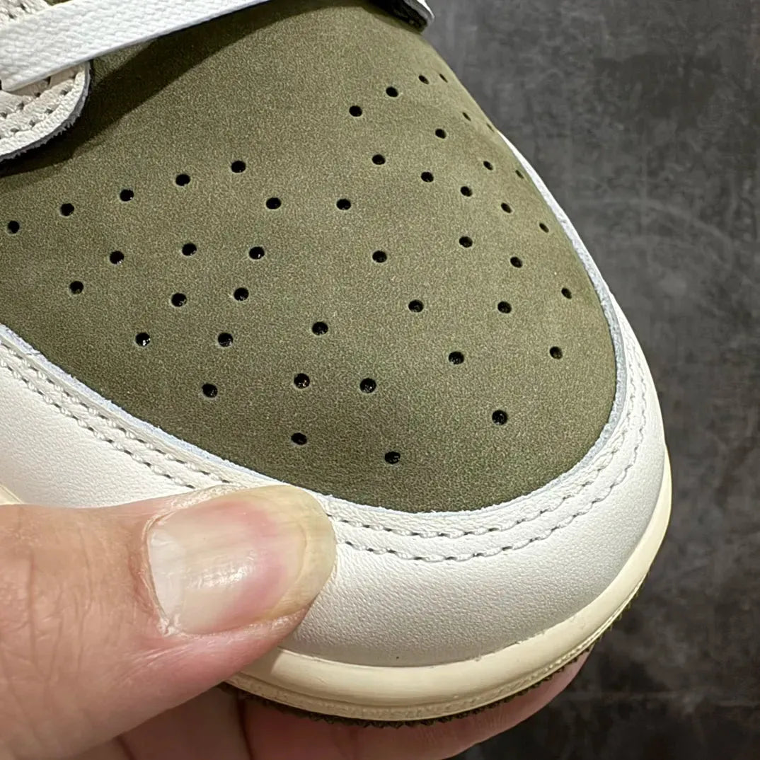 AJ 1 Retro Low x Travis 'Medium Olive'
