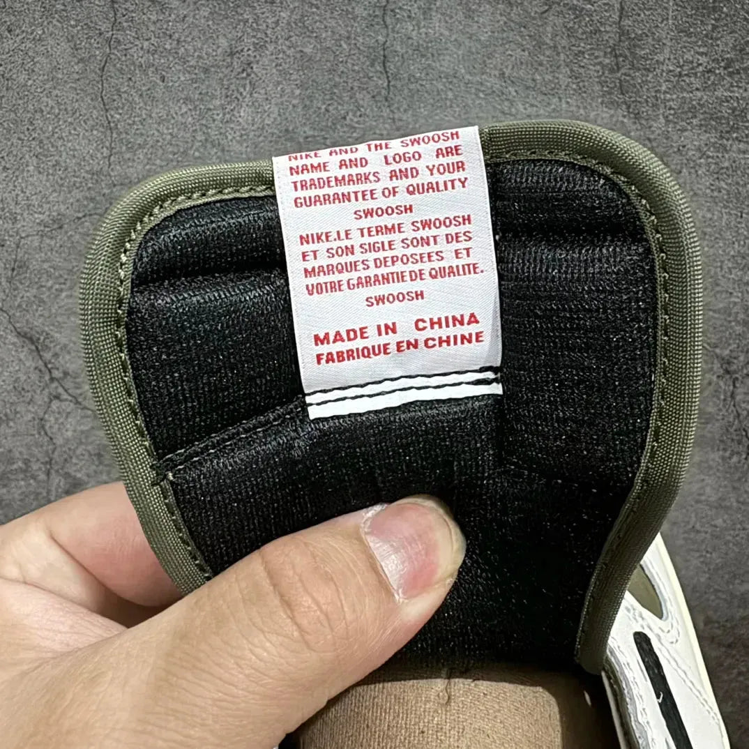 AJ 1 Retro Low x Travis 'Medium Olive'