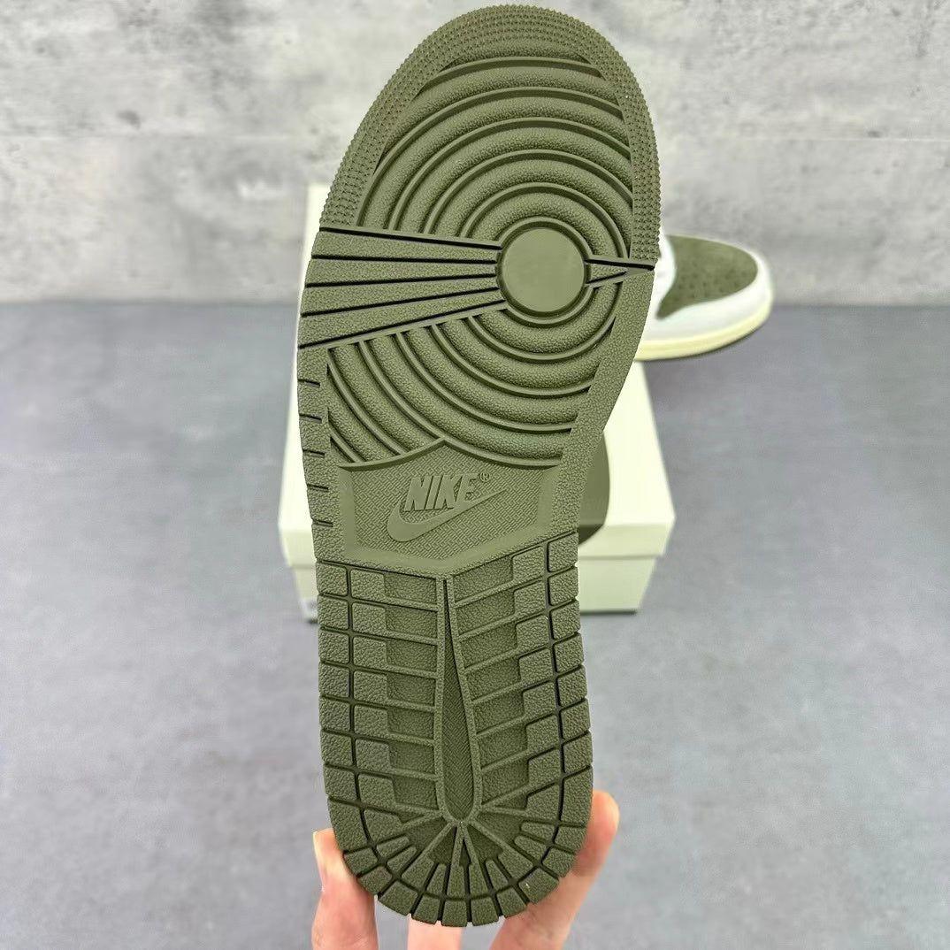 AJ 1 Retro Low x Travis 'Medium Olive'