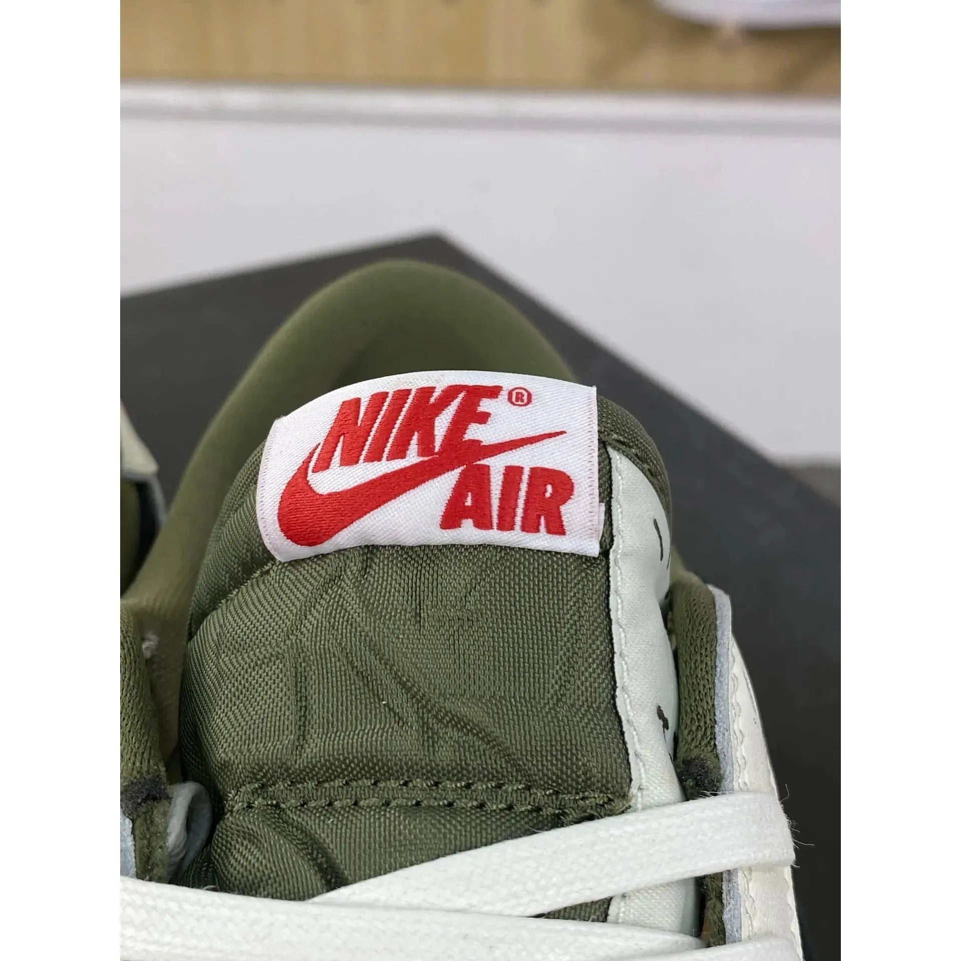 AJ 1 Retro Low x Travis 'Medium Olive'