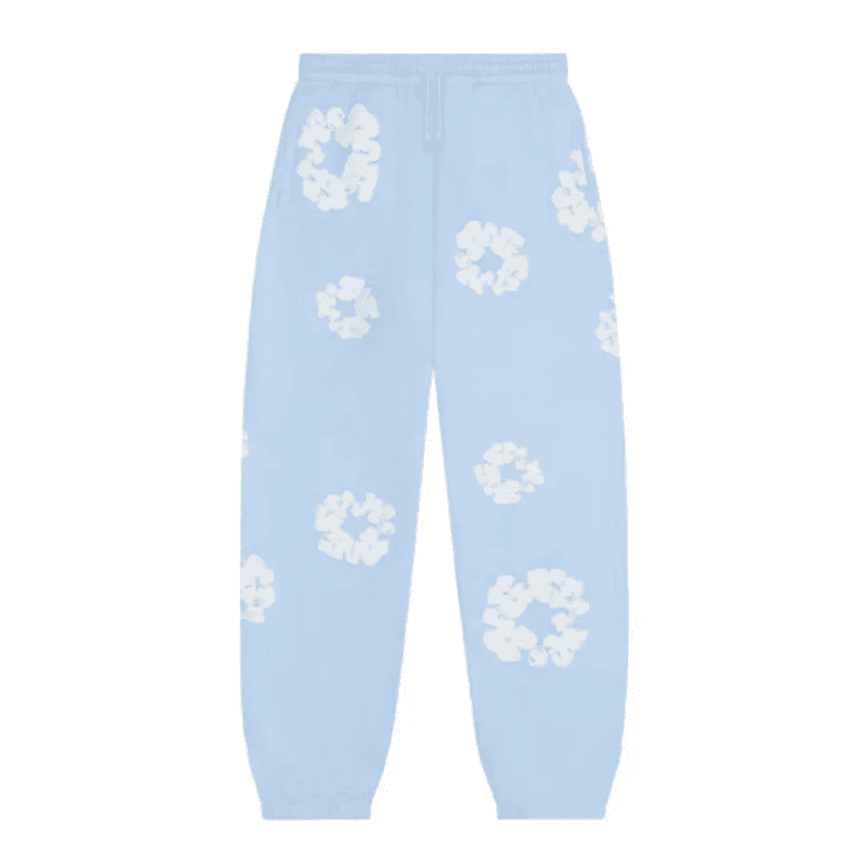 Pants DT The Cotton Wreath Powder Blue