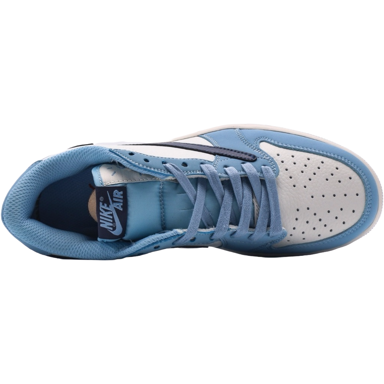 AJ 1 Low x Travis Scott 'UNC' Customs