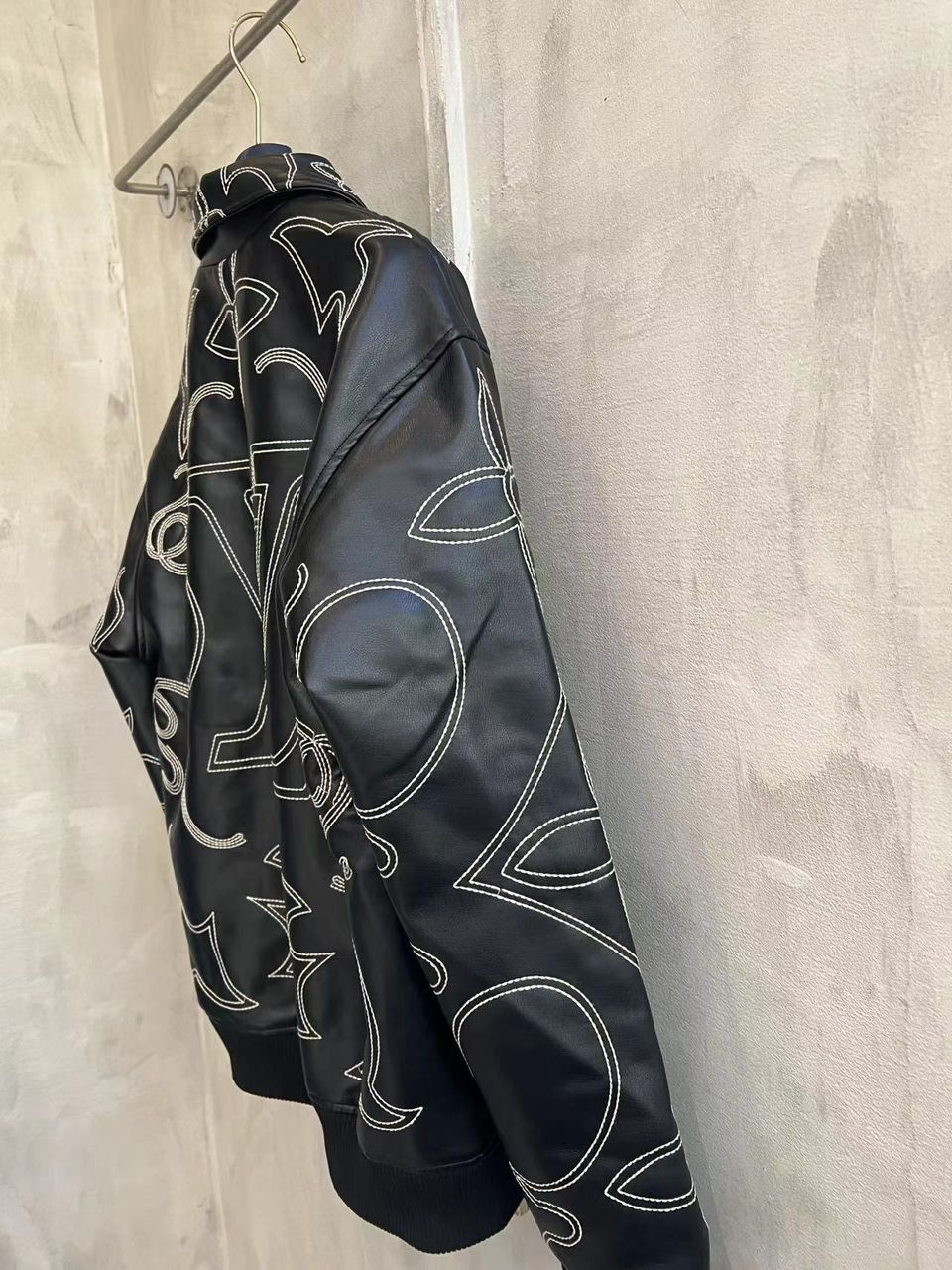 Jacket Monogran LV Embroidered Black