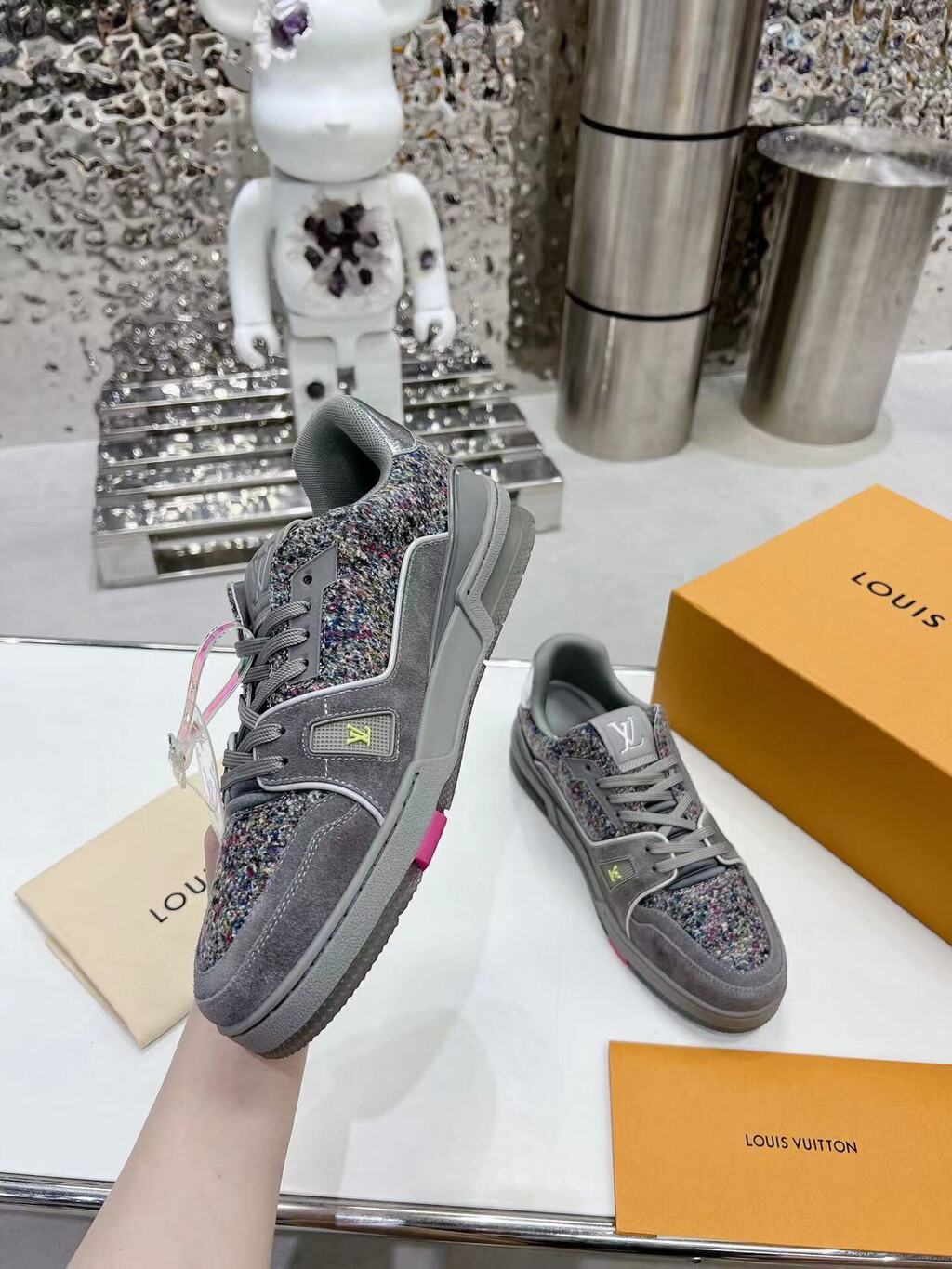 LV Trainer Grey Multicolor