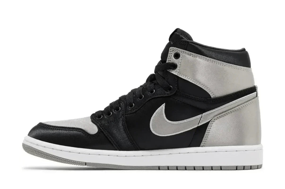 AJ 1 Retro High OG 'Satin Shadow' Silver