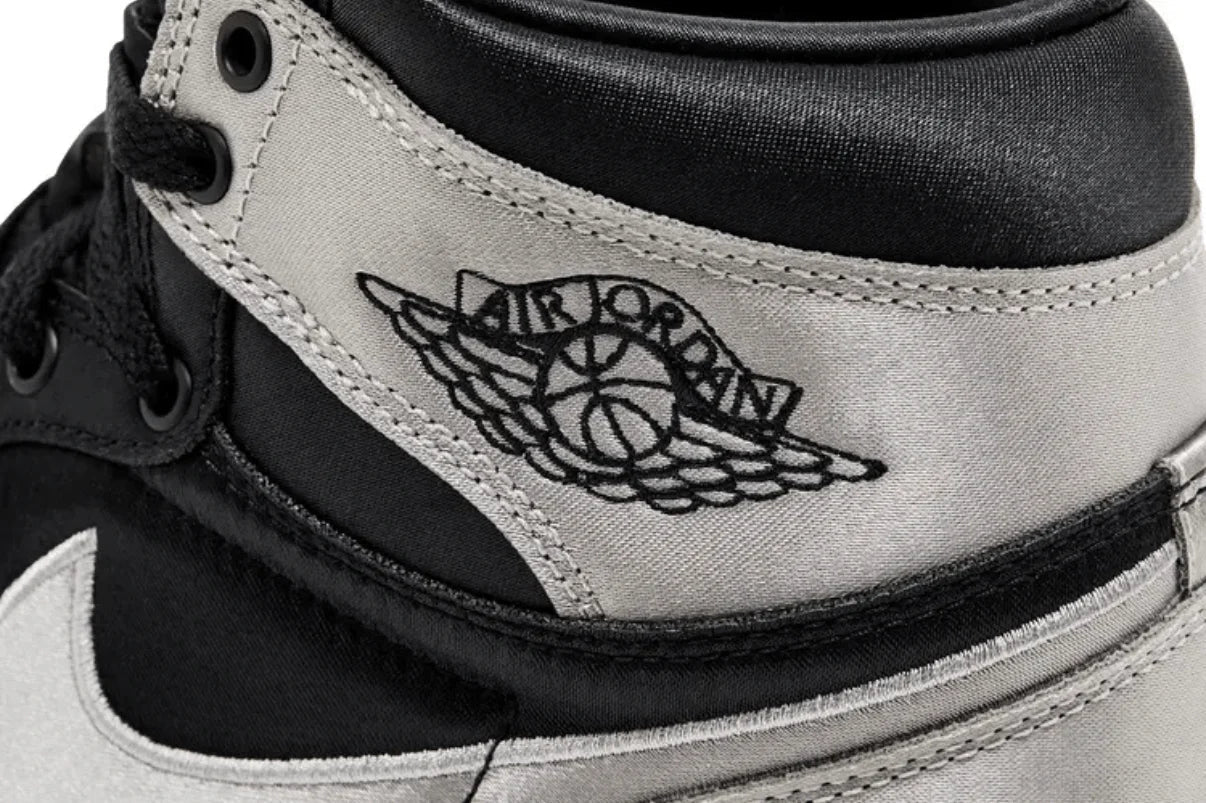 AJ 1 Retro High OG 'Satin Shadow' Silver