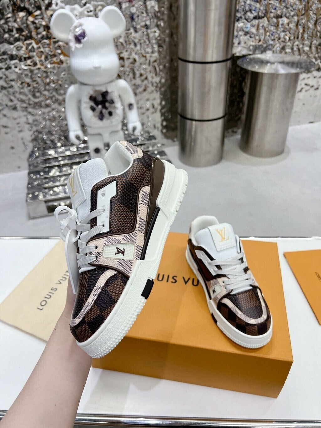 LV Trainer #54 Damier Ebene Multi