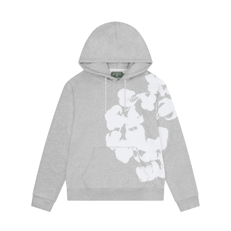 Hoodie DT Big Cotton Wreath Grey