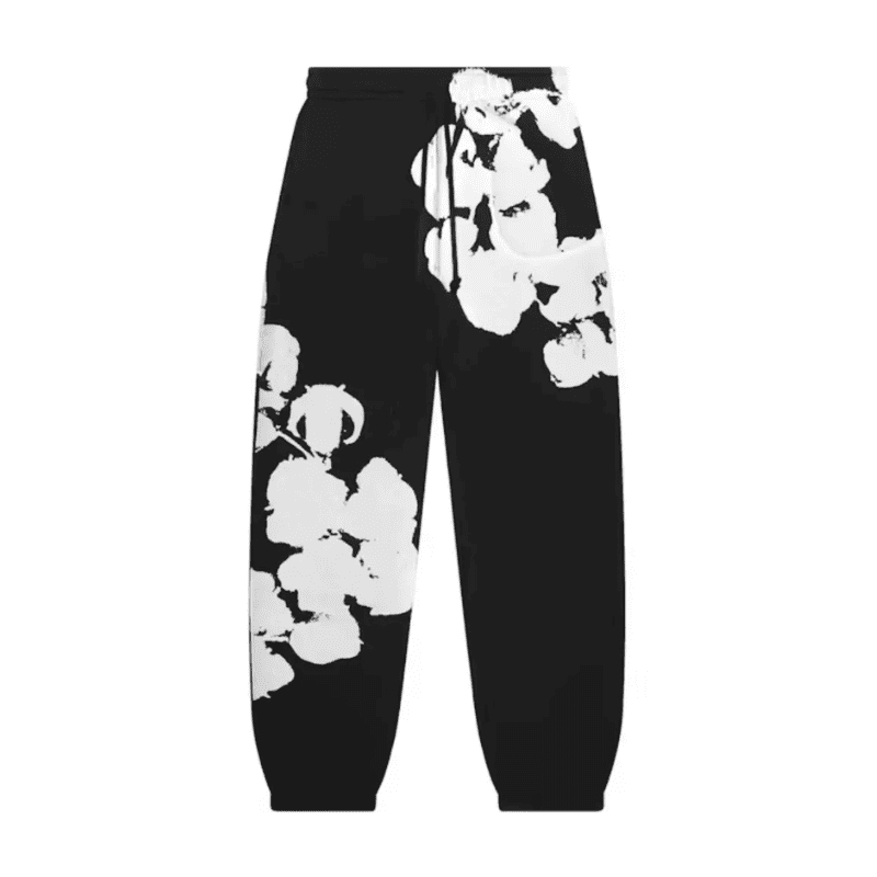 Pants DT Big Cotton Wreath Black