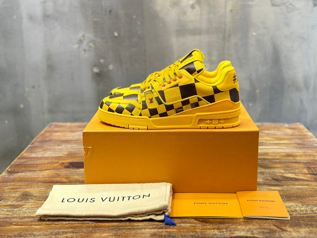 LV Trainer Sneaker Damier Pop