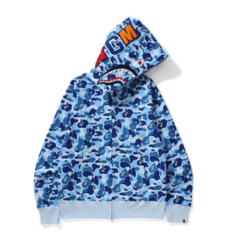 Hoodie BP Shark ABC Camo Blue