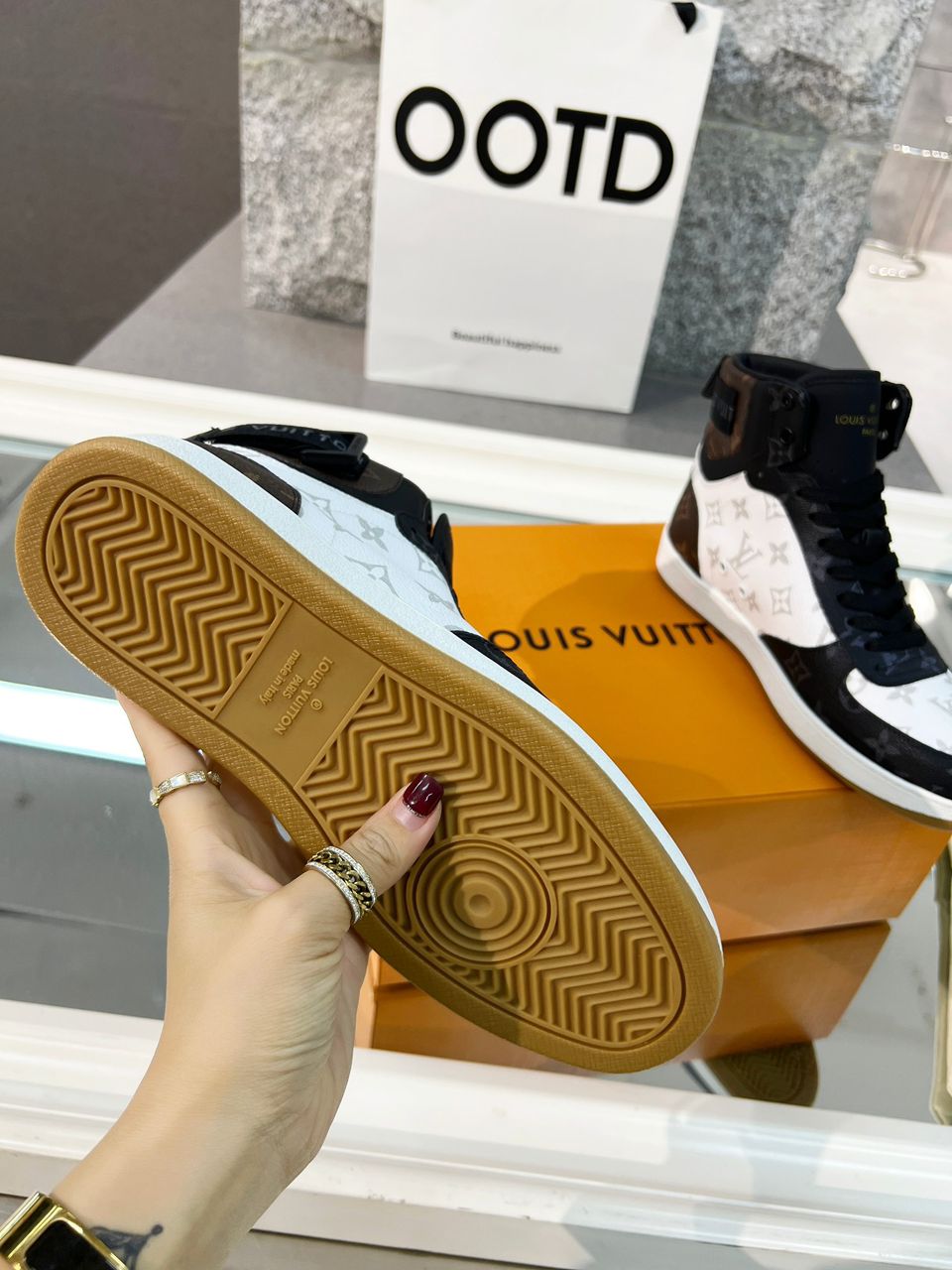 LV Rivoli Sneaker Boot
