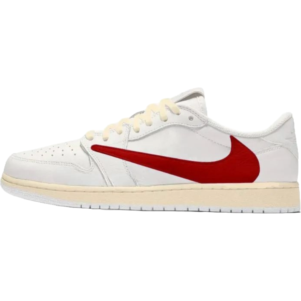 AJ 1 Low x Travis 'Red/White'
