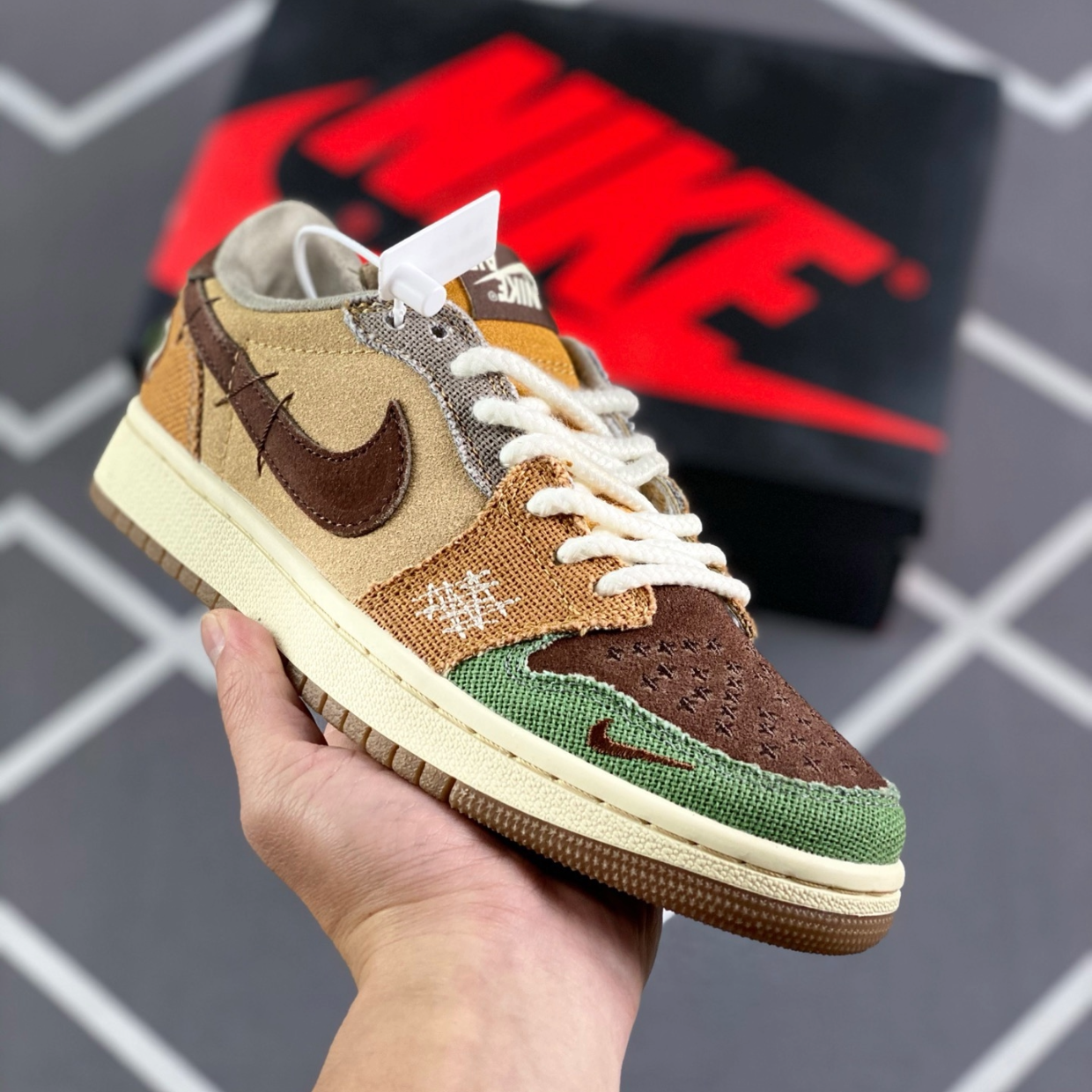 AJ 1 Low x Zion Williamson 'Voodoo'