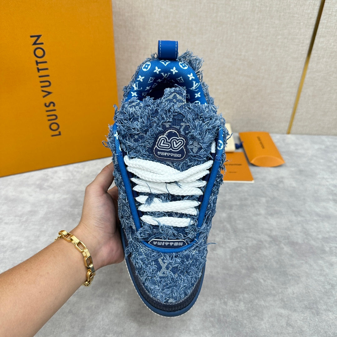 LV Skate Sneakers Blue