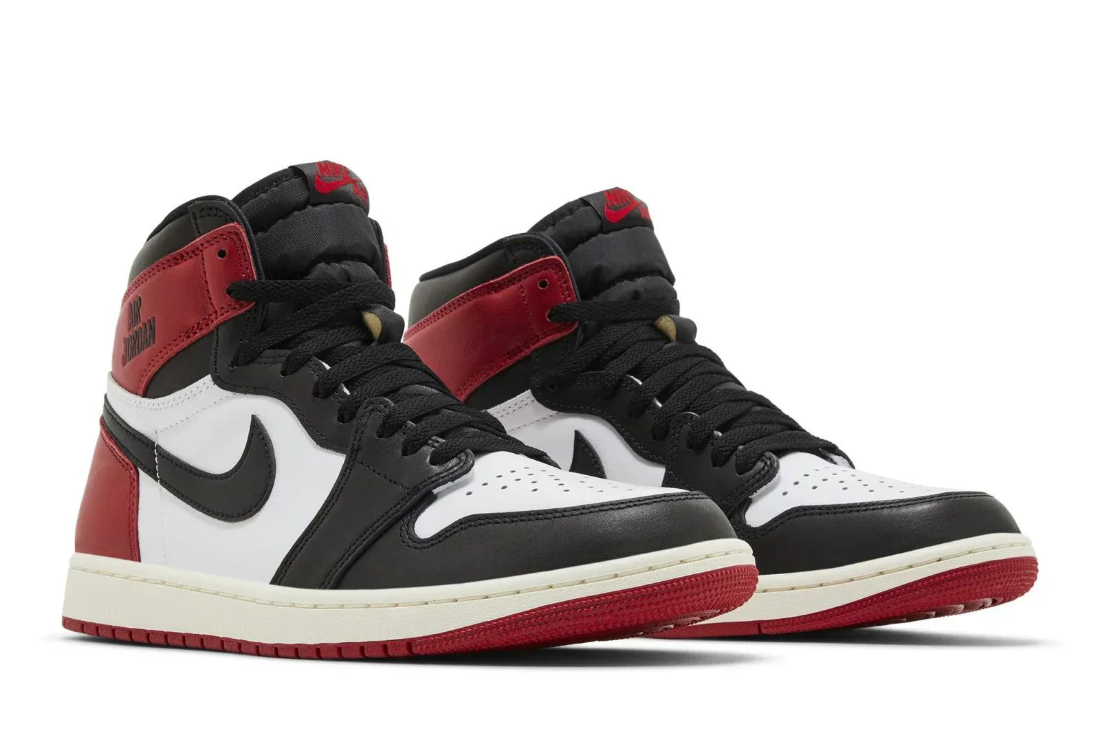 AJ 1 Retro High OG Black Toe Reimagined Red