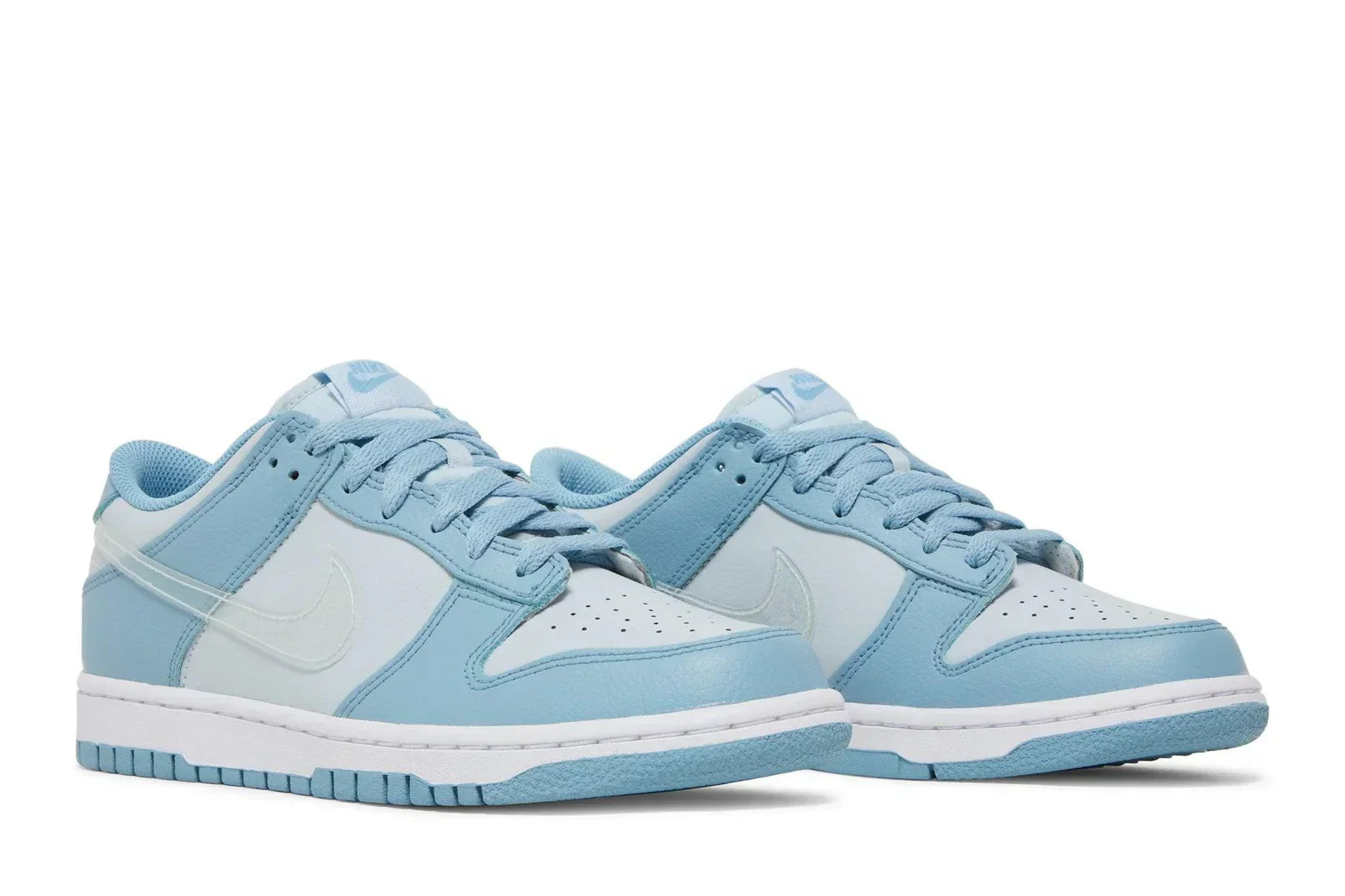 Dunk Low Blue Clear Swoosh